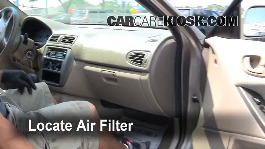 2002 Mitsubishi Galant ES 2.4L 4 Cyl. Air Filter (Cabin)